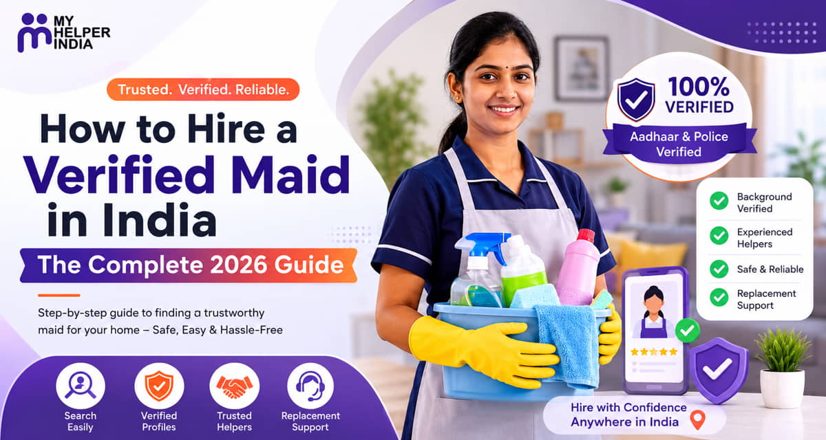 How to Hire a Verified Maid in India: The Complete 2026 Guide