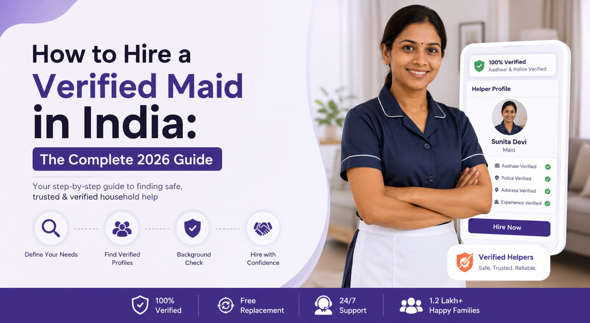 Document verification of maid profile